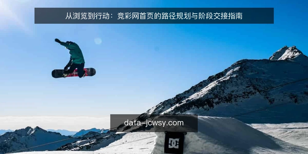 从浏览到行动：竞彩网首页的路径规划与阶段交接指南 — 起点：明确竞彩网首页的路径目标 配图